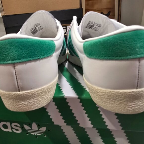 ADIDAS x Sporty & Rich Mens Size 10 US RARE Blanc Sneakers White & Green NEW - Picture 7 of 10